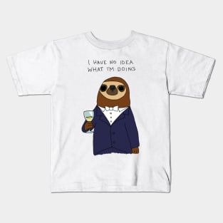 I have no Idea what I'm Doing Kids T-Shirt